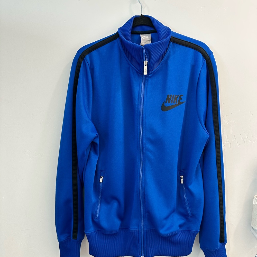Nike Men's Royal Blue Track Jacket